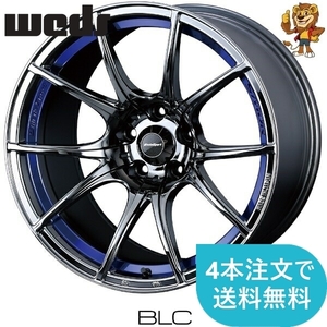 ホイールのみ1本 weds WEDSSPORT SA10R (BLC) 18インチ 10.5J PCD114.3/5H インセット:25 ウェッズスポーツ SA10R 【法人宛て発送限定】