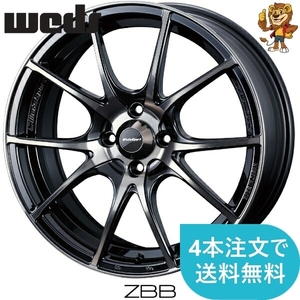 ホイールのみ1本 weds WEDSSPORT SA10R (ZBB) 16インチ 6.5J PCD100/4H インセット:38 ウェッズスポーツ SA10R 【法人宛て発送限定】