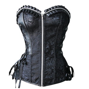  classical Jaguar do corset M size 38 black new goods steam punk nippers party cosplay lock 