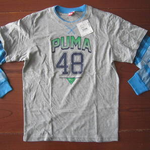 送料込み★新品★puma★秋~春★長袖★Tシャツ★160サイズ★プーマ★本体:綿100%