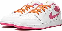 送料無料 22.5cm●NIKE ナイキ エア ジョーダン 1 ロー AIR JORDAN 1 LOW 白 ピンク DR9498-168 AJ GS ホワイト _画像1