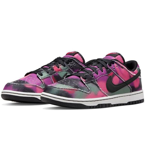 送料無料 27cm●ナイキ ダンク ロー レトロ プレミアム NIKE DUNK LOW RETRO PRM 黒 DM0108-002 スニーカー グラフィック