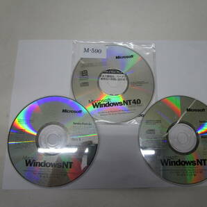 MicroSoft WindowsNT4.0 インストールディスク オプションパック 3枚組 プロダクトキー無 管理番号M-590の画像1