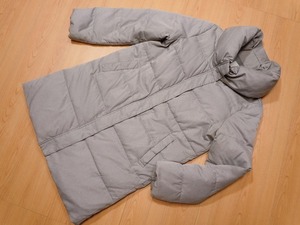 nano&co nano and ko- Nano Universe gray down coat size38* old clothes down jacket *b