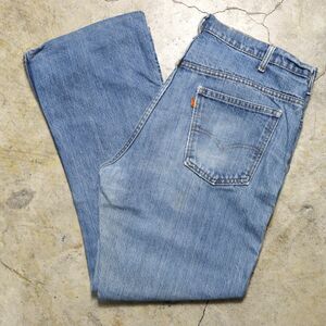 USA made 80s Levi's 646 Vintage flair Denim W38 / Levis old clothes 