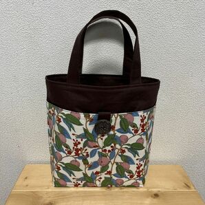 ハンドメイド　ミニトートバッグ　リバティ