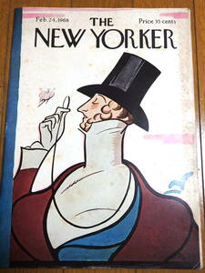 『ニューヨーカー』誌 1968年2月24日号／小説 詩 批評 書評 演劇 オペラ コンサート 絵画 展覧会 短編 雑誌 The New Yorker