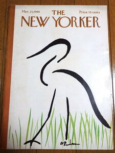 『ニューヨーカー』誌 1968年3月23日号／小説 詩 批評 書評 演劇 オペラ コンサート 絵画 展覧会 短編 雑誌 The New Yorker
