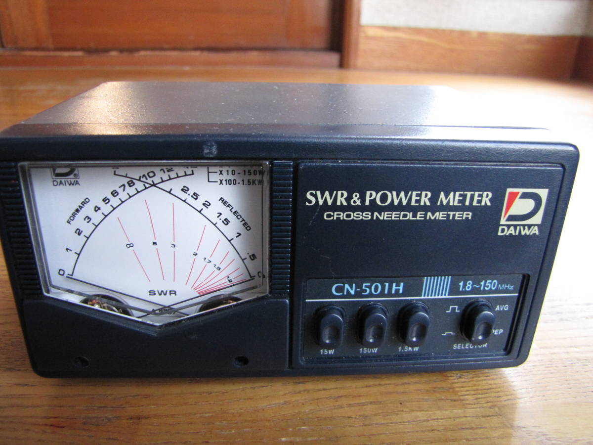 今年の新作から定番まで! DAIWA SWR POWER メーター CN-101L ジャンク