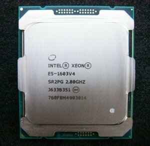 mt12 Xeon E5-1603 v4 2.80GHz SR2PG LGA2011-3 即決
