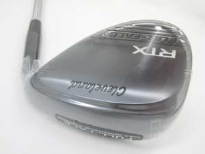 新品未使用品！Cleveland RTX Full Face Black Satin Wedge 60-09 Dynamic Gold S300