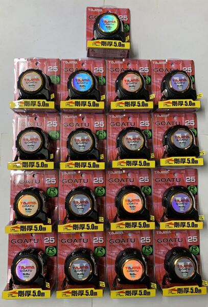 タジマ スケール 剛厚Gロック25 尺目盛 GAGL2550S×17個