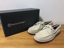 未使用　ロックポート　デッキシューズ　27cm rockport_画像1