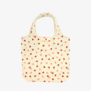 ★ハート柄エマ ブリッジウォーター エコバッグ Emma Bridgewater エコ バック 折りたたみショッピング カバン ポケット付き