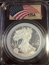 ZX2)アメリカ ウォーキングリバティ　イーグル　金貨、銀貨、金銀2色コイン ケース入り5枚まとめ 背鷹_画像5