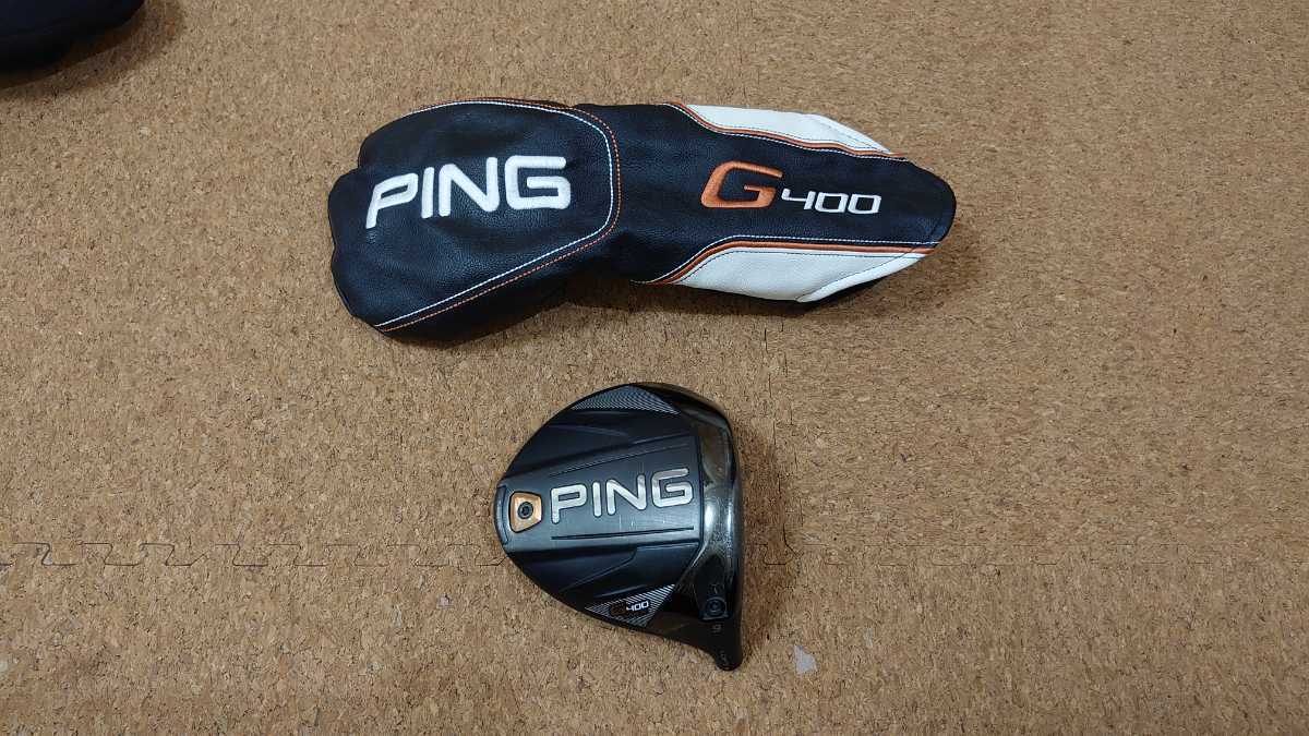 美品 大槻プロ使用 ピン G400 MAX 9度 PING ワンオーナー レンチ付