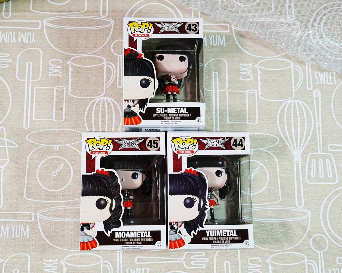 新品未使用 ファンコ Funko POP! BABYMETAL フィギュア 円高還元 e