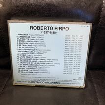 para coleccionista ROBERTOFIRPO ロベルトフィルポ　アルゼンチン　タンゴ　CD 1927-1930_画像2