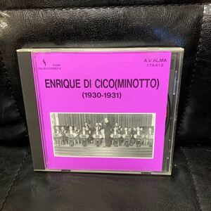 para coleccionista ENRIQNE DI CICO MINOTTO 1930-1931 CD アルゼンチン　タンゴ