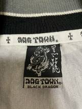 [DOG TOWN] 黒龍 BLACK DRAGON スタジャン ナイロンジャケット XL ブラック ドッグタウン_画像3
