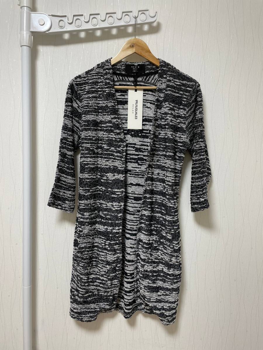 2J1010/1piu1uguale3 インターシャ handknit camo cargigan ハンド ...