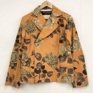 AD1996 90s JUNYA WATANABE コムデギャルソン vintage ジャケット 花柄 総柄 ジュンヤワタナベ Pコート ショート トレンチ archive 2030392