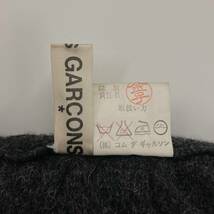 初期 80s COMME des GARCONS 変形 ウール ミニ スカート グレー コムデギャルソン VINTAGE 70s ラップ 巻き スカート archive 2100002_画像4