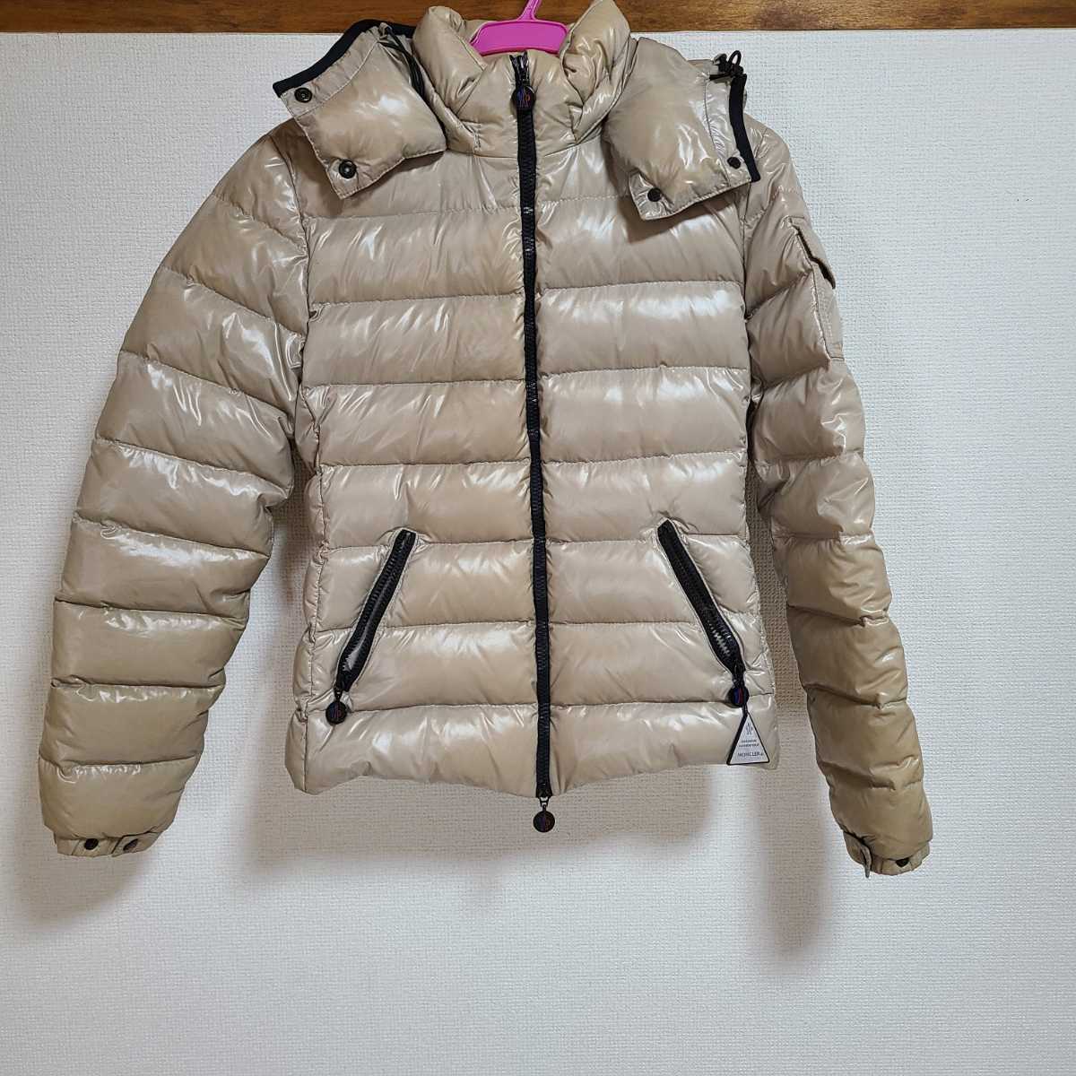 【レビューを書けば送料当店負担】 MONCLER☆BINICライトダウンジャケット Pink Beige ダウンジャケット・コート 色・サイズ