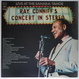 良盤屋◆LP◆Jazz;レイ・コニフ・シンガーズ/ライブ・アット・サハラ,タホー Ray Conniff/Live At Sahara/Tahoe/1970◆Big Band◆J-2893