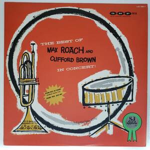 良盤屋◆LP◆Jazz;マックス・ローチ, クリフォード・ブラウン/イン・コンサート　Max Roach And Clifford Brown/In Concert! /1976◆J-2942