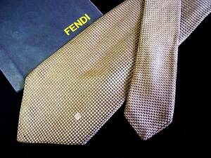 *E6873N* stock disposal SALE* Fendi [ Logo go in ] necktie *