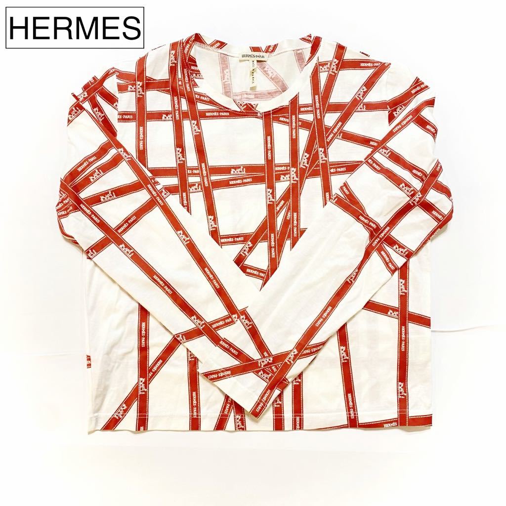 セール最安価格 HERMES エルメス マイクロTシャツ 34 ホースビット