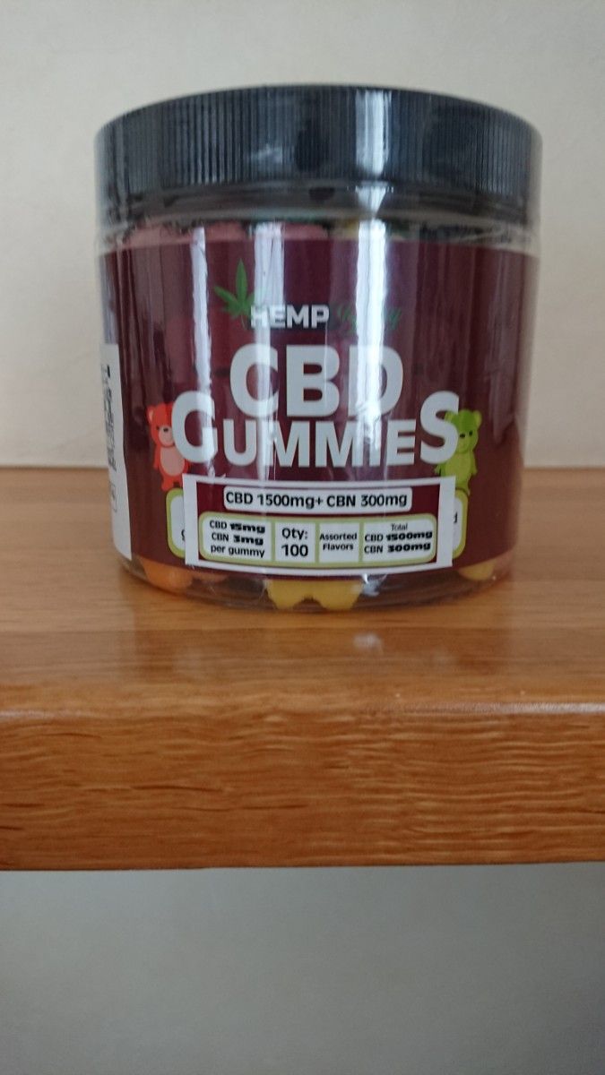 ヘンプベビー HEMPbaby CBDグミ 100個入り【新品・未開封】 マッサージ