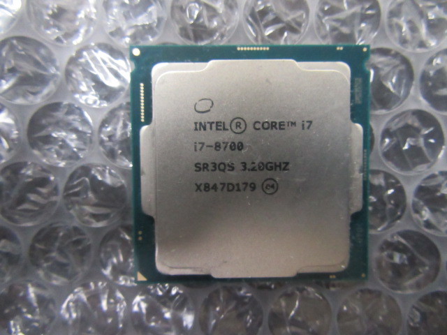 ヤフオク! -「core i7 8700」(CPU) (パーツ)の落札相場・落札価格