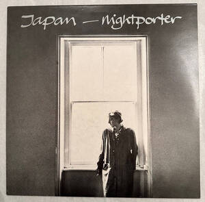 ■1982 UK Edition Original New Japan - Nightporter 12" EP VS554-12 Virgin