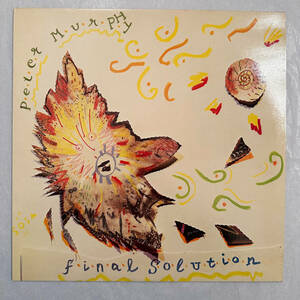 ■1985年 UK盤 オリジナル Peter Murphy - Final Solution 12”EP BEG 143 T Beggars Banquet