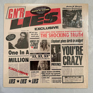 #1988 year US record GUNS N* ROSES - G N' R Lies 12~LP GHS 24198 Geffen Records