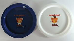 ☆15G■winkipinki　ウィンキーピンキー　プラスチック　プレート　２枚■1991