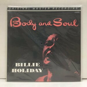 LP Billie Holiday Body And Soul MFSL1-247 Mobile Fidelity Sound Lab Sealed 未開封！ ビリー・ホリデイ ボディ・アンド・ソウル