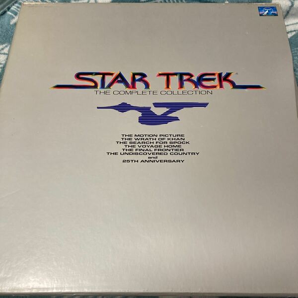 STAR TREK THE COMPLETE COLLECTION スタートレック劇場版Ⅰ～Ⅵセット　LD