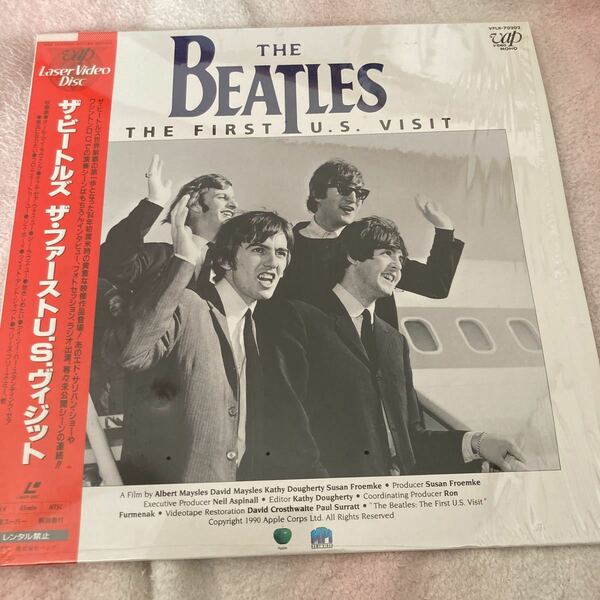 ザビートルズ THE BEATLES THE FIRST U.S. VISIT　LD