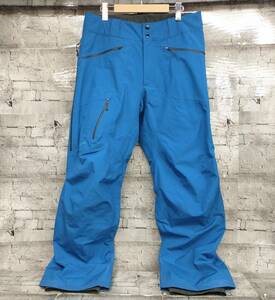 12年製 Patagonia パタゴニア POWDER BOWL PANTS パウダーボウル アウトドア GORE-TEX 31415 サイズM ブルー 店舗受取可