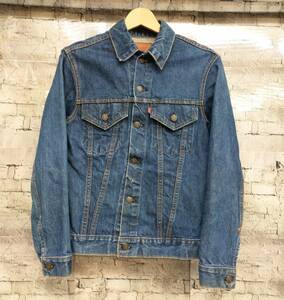 60-70s Levi's リーバイス 70505 デニムジャケット Ｇジャン 4th Big E 刻印52 サイズ表記36 ヴィンテージ 店舗受取可