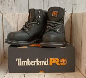 Timberland PIT BOSS ティンバーランド ピットボス TB033032 Steel Toe Black Oiled Full 27.0 ワークブーツ アウトドア メンズ