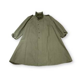 FRENCH ARMY 1940's M-35 MOTORCYCLE COAT VINTAGE MILITARY フランス軍 モーターサイクルコート カーキ ウ゛ィンテージ ミリタリー