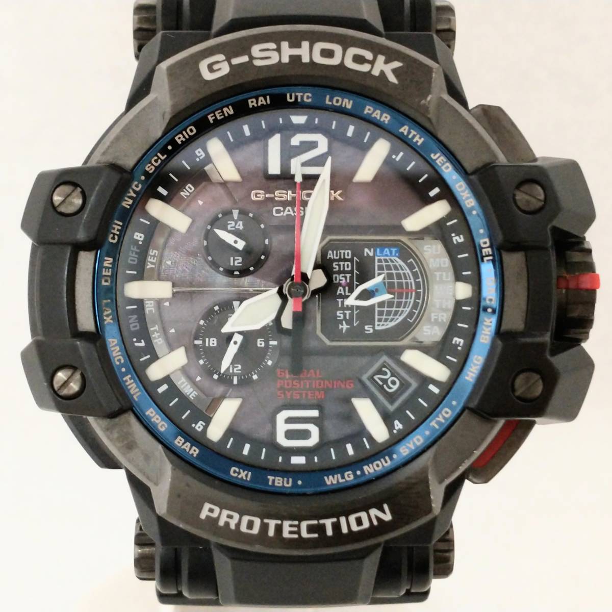 カシオ G-SHOCK スカイコックピット GPW-1000-1AJF オークション比較 カシオ G-SHOCK スカイコックピット GPW-1000-1AJF オークション比較