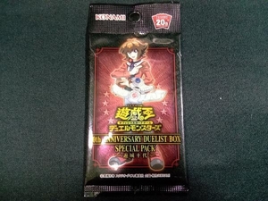 スペシャルパック【遊城十代】遊戯王デュエルモンスターズ20th ANNIVERSARY DUELIST BOX 未開封