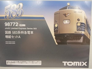 動作確認済 Nゲージ TOMIX 98772 国鉄 583系特急電車増結セットA