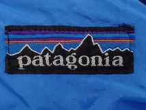 古着 patagonia パタゴニア ベスト メンズ Lサイズ Shel ledsynchillavest ブルー 80年代80s bigtag_画像7