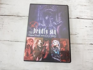 DVD LIVE DVD 『D TOUR 2018 「Deadly sin」Grand Final 2018.12.21 at 豊洲PIT』